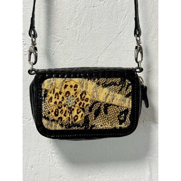 Debbie Brooks NY Handbag SML Organizer Wristlet Evening Bag City Formal Classic - Picture 4 of 12